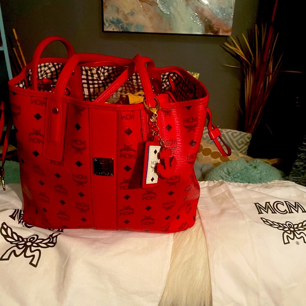Authentic MCM tote
